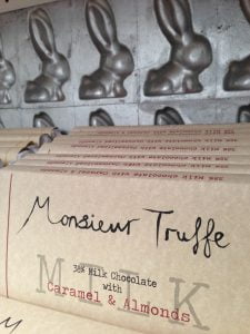 Image of Monsieur Truffe chocolate & bunny in Melbourne, by Bean Bar You