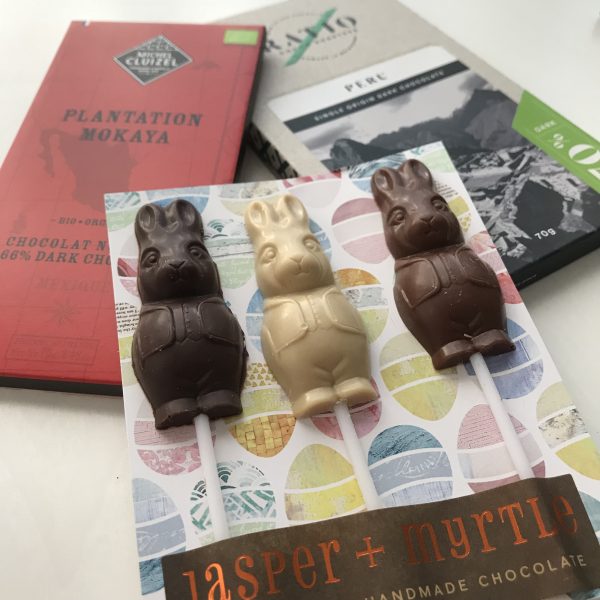 Easter Bunny lollipop gift box