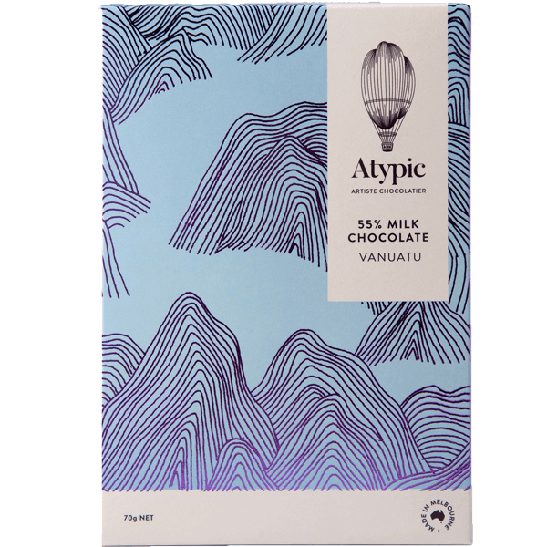 Atypic - Vanuatu Milk Chocolate 55%